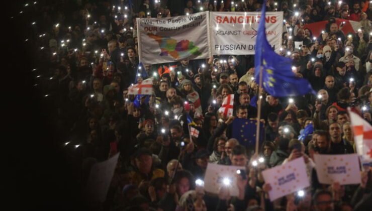 Avrupalı milletvekillerinden Gürcistan'da protesto | Dış Haberler