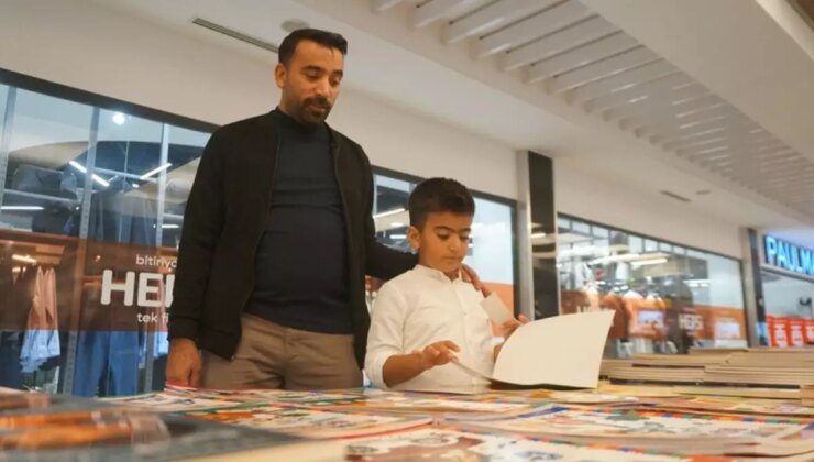 Baba-Oğul Kitap Yazma Sevinci Siirt Kitap Fuarı’nda Sergilendi