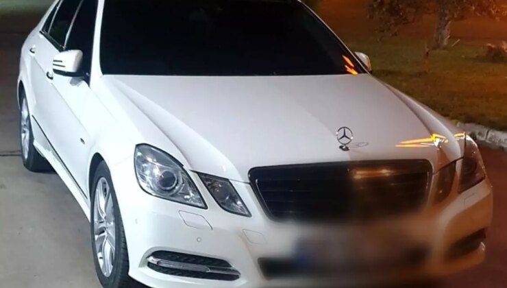 Çalınan Mercedes Antalya’da Bulundu, Sahibi ve İki Şüpheli Tutuklandı