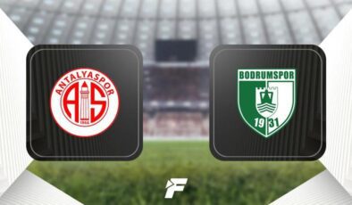 CANLI | Antalyaspor-Bodrum FK (Süper Lig 12. hafta maçı)