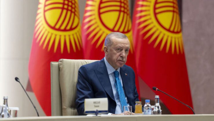 Cumhurbaşkanı Erdoğan, Bişkek'te resmi törenle karşılandı | Dış Haberler