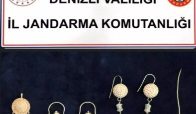 Denizli’de Lidya Dönemine Ait Tarihi Eser Operasyonu: 2 Tutuklama