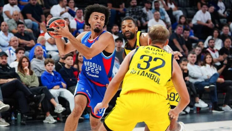 Derbide rakip Anadolu Efes