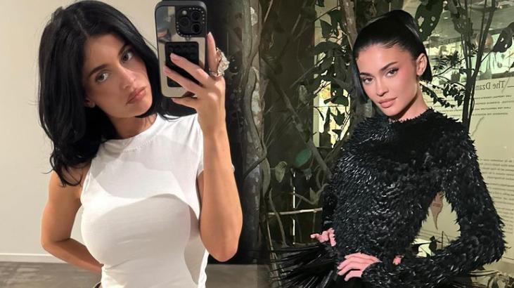 Dünyanın en ünlü ailelerinden biri! Kylie Jenner paylaştı böyle ev kombini görülmedi