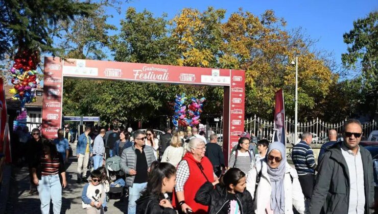 Edirne’de 28 Bin Misafirin Ağırladığı Gastronomi Festivali Coşkusu