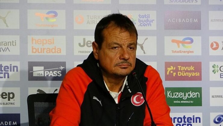 Ergin Ataman: Şu an tek konsantrasyonumuz Avrupa Şampiyonası bileti almak