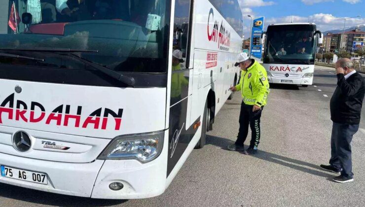 Erzurum’da Kış Lastiği Uygulaması Başladı