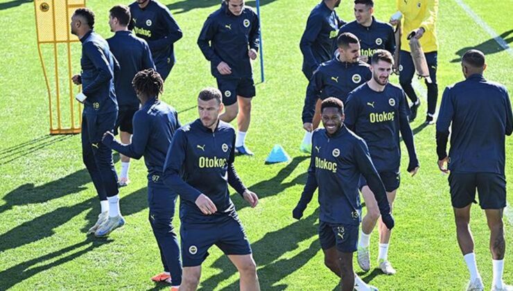 Fenerbahçe'de AZ Alkmaar maçı hazırlıkları tamamlandı! İşte eksikler