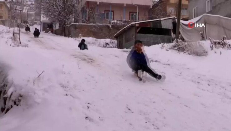 Giresun’da Kar Tatili Çocukları Sevindirdi