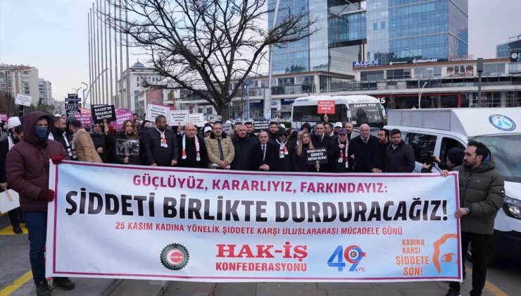 HAK-İŞ Genel Başkanı’ndan Kadına Yönelik Şiddetle Mücadele Çağrısı