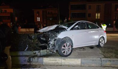 İnegöl’de Trafik Kazası: 4 Yaralı