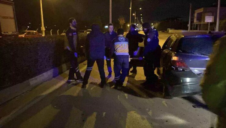 İnegöl’de Trafik Kazası: 4 Yaralı