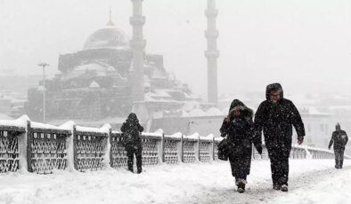 İstanbul’da kar yağışı için tarih verildi