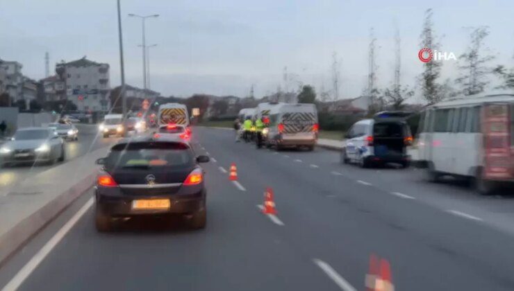 İstanbul’da Pazartesi Sabahı Trafik Yoğunluğu