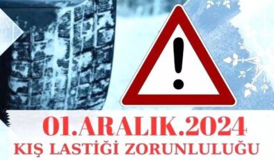 Kırklareli’nde Kış Lastiği Zorunluluğu 1 Aralık’ta Başlıyor