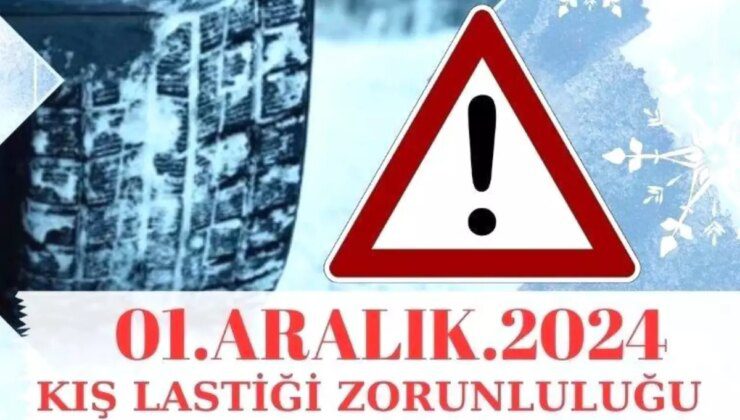 Kırklareli’nde Kış Lastiği Zorunluluğu 1 Aralık’ta Başlıyor