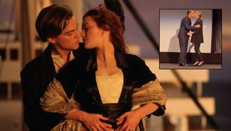 Leonardo DiCaprio ve Kate Winslet 27 yıl sonra dudak dudağa görüntü verdi