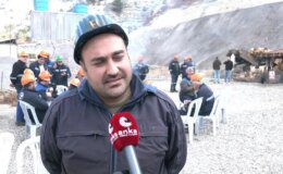 Maden İşçileri Çayırhan Termik Santrali İçin Eylemde