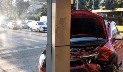 Mudanya Yolu’nda Trafik Kazası, Panik Yaratıdı