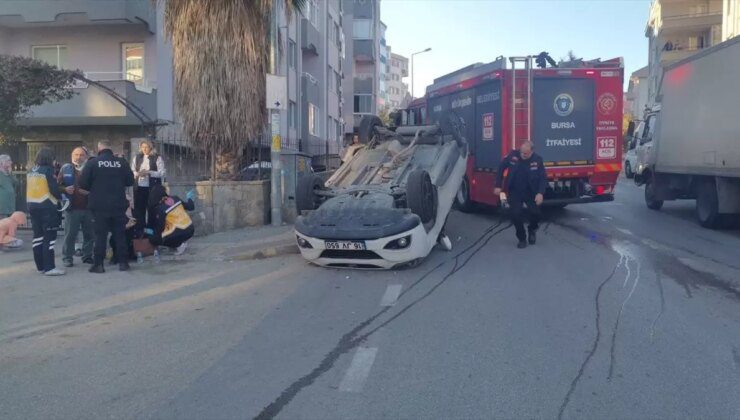 Mudanya’da Trafik Kazası: 1 Yaralı