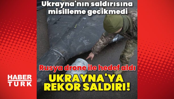 Rusya rekor sayıda drone ile Ukrayna'yı vurdu | Dış Haberler