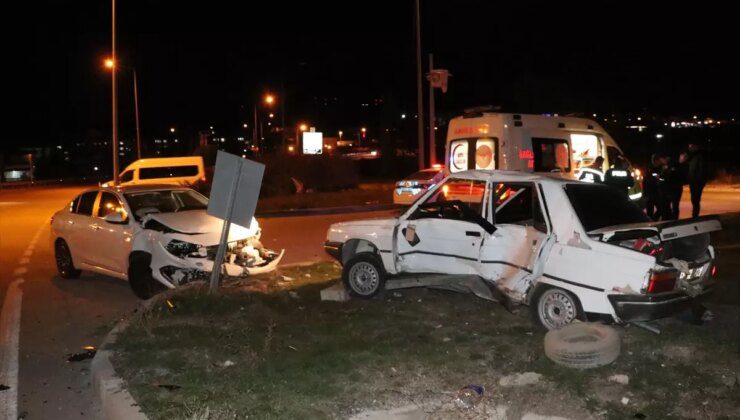 Samsun’da Trafik Kazası: 1 Yaralı