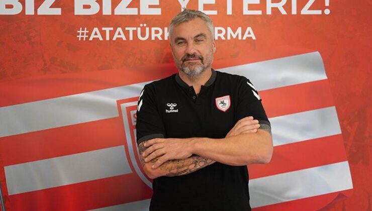 Samsunspor Teknik Direktörü Thomas Reis'in hedefi galibiyet serisi