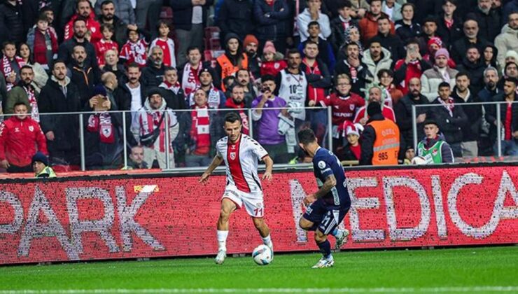 Samsunspor'dan fotoğraflı paylaşım! Emre Kılınç'a penaltı verilmemişti