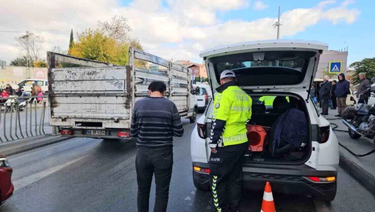 Şişli’de Açık Unutulan Vinç Facianın Eşiğinden Döndü