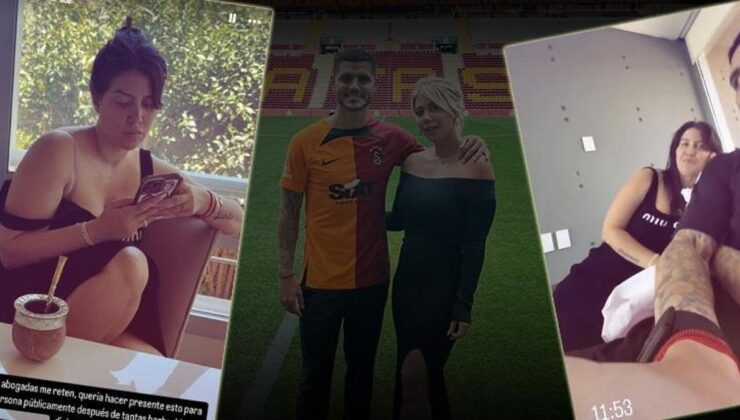 SON DAKİKA! Mauro Icardi'den Wanda Nara paylaşımı: Beni taciz etti