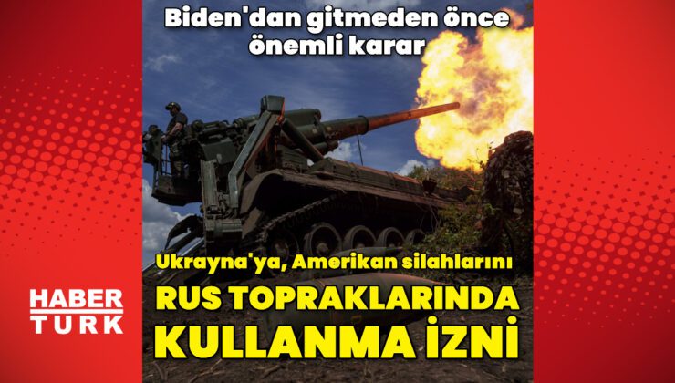 Ukrayna'ya, Amerikan silahlarını Rus topraklarında kullanma izni | Dış Haberler