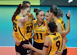 VakıfBank, ilk maçta hata yapmadı