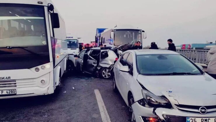 Yalova’da Zincirleme Kaza: 4 Yaralı