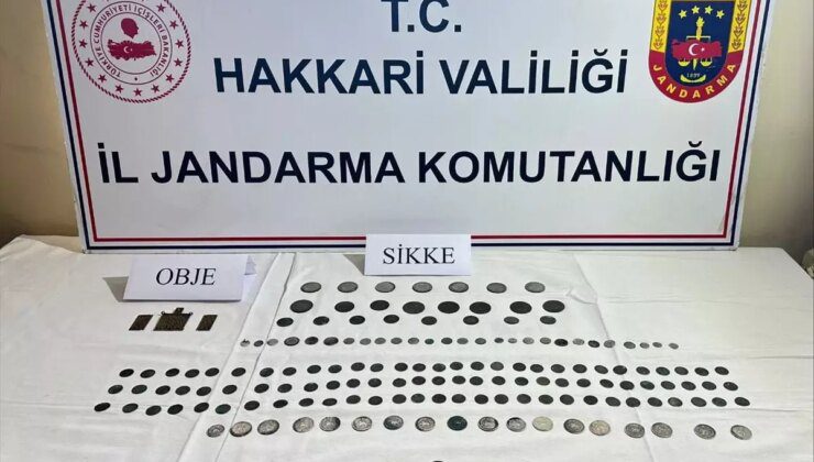 Yüksekova’da Tarihi Eser Kaçakçılığı Operasyonu: 163 Sikke Ele Geçirildi