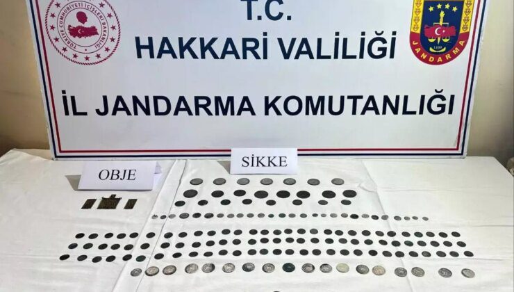 Yüksekova’da Tarihi Eser Kaçakçılığı Operasyonu