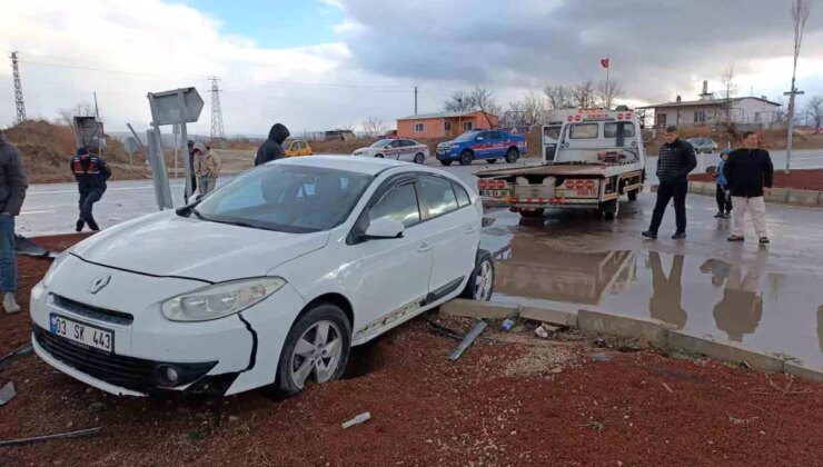 Afyonkarahisar’da Trafik Kazası: Bir Yaralı