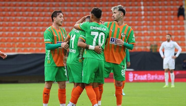 Alanyaspor, Fethiyespor'u farklı geçti