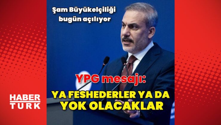 Bakan Fidan: YPG kendini feshetmek zorunda | Dış Haberler