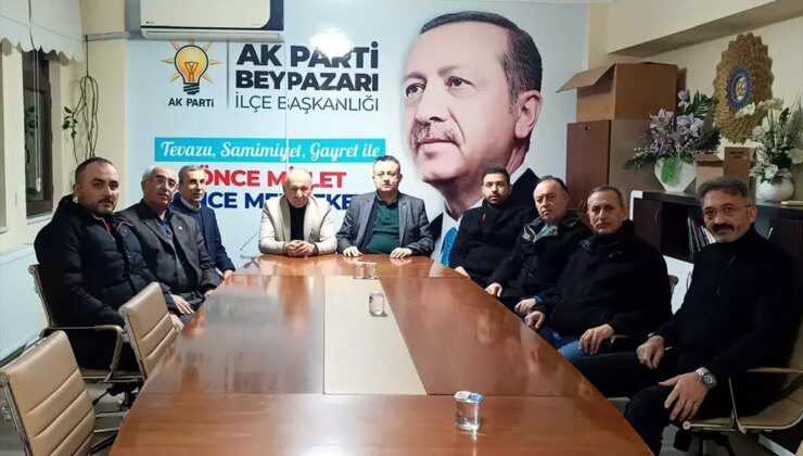 Beypazarı’nda AK Parti ve MHP İlçe Başkanları İşbirliği İçin Bir Araya Geldi