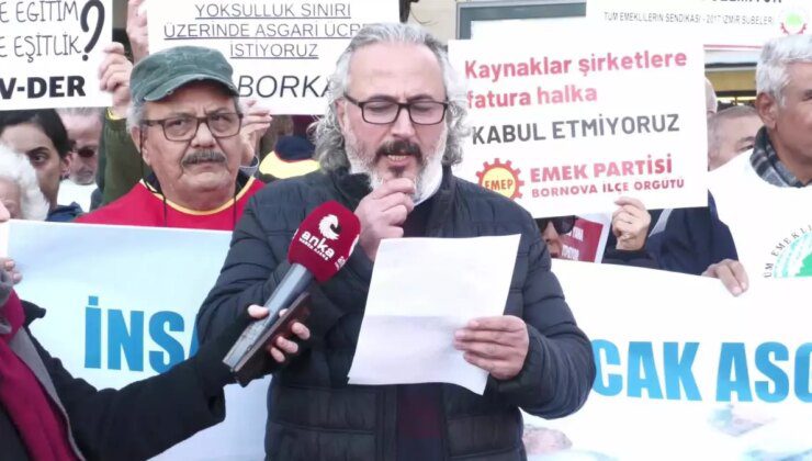 Bornova Emek ve Demokrasi Güçleri, ‘İnsanca Bir Yaşam’ İçin 5 Maddelik Taleplerini Açıkladı