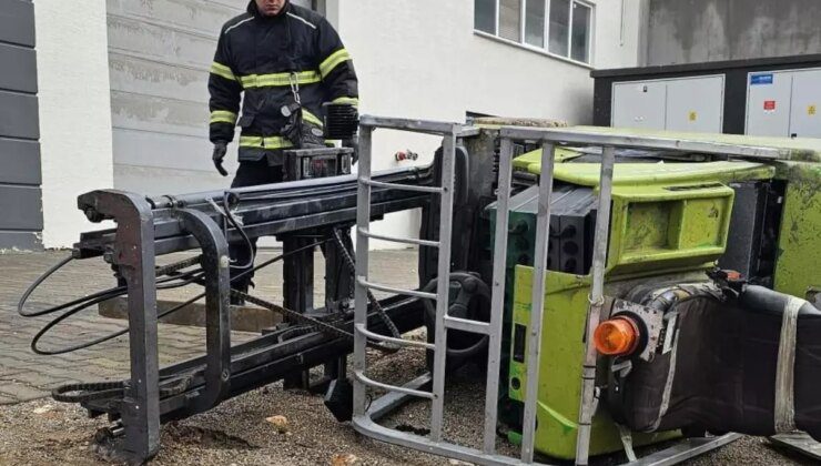 Bursa’da Forklift Kazasında Operatör Hayatını Kaybetti