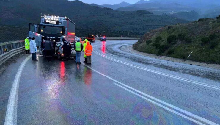 Bursa’da Kaza: 1 Ölü, 2 Yaralı