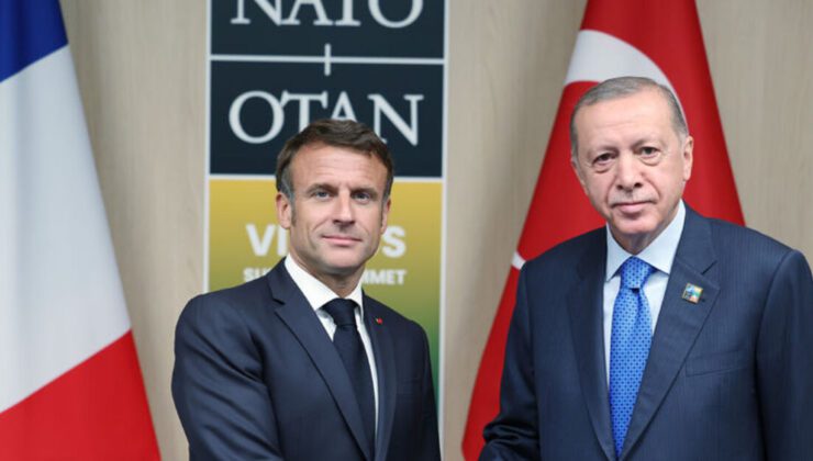 Cumhurbaşkanı Erdoğan, Fransa Cumhurbaşkanı Macron'la görüştü | Dış Haberler