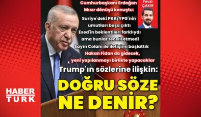 Cumhurbaşkanı Erdoğan'dan Trump'a: Doğru söze ne denir? | Dış Haberler