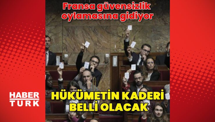 Fransa'da hükûmetin kaderi belli olacak | Dış Haberler