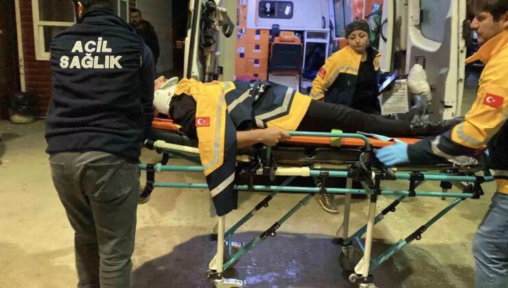 İnegöl’de Trafik Kazası: 1 Yaralı