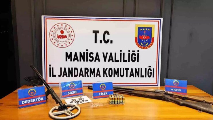 Manisa’da Doğu Roma Dönemine Ait 23 Sikke Ele Geçirildi