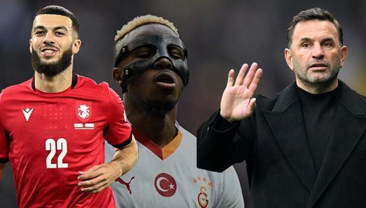 Okan Buruk, Victor Osimhen'in bomba kararını canlı yayında açıkladı! Çarpıcı Mikautadze ve Icardi sözleri…