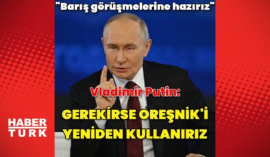 Putin: Barış görüşmelerine hazırız | Dış Haberler