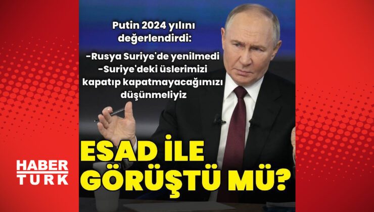 Rusya Devlet Başkanı Putin'den açıklama: Beşar Esad ile görüştü mü? | Dış Haberler